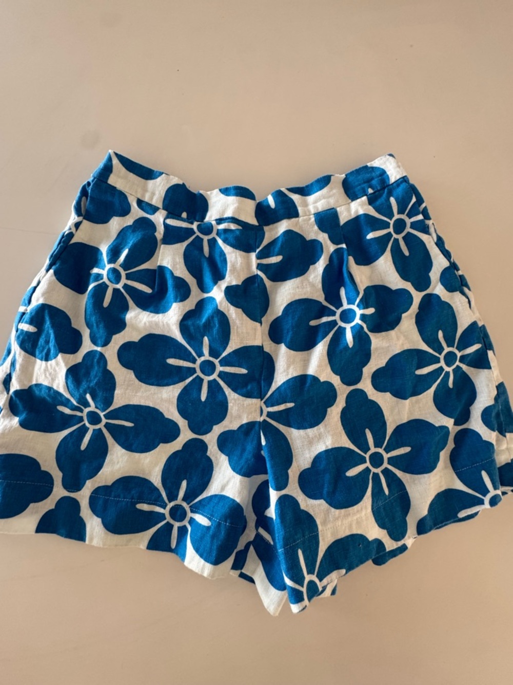 Nwot boden linen shorts sz 6 - Picture 6 of 10